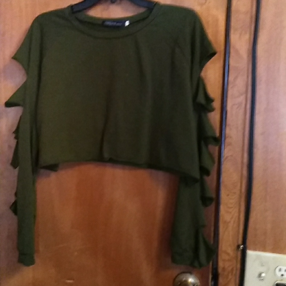Crop sweatshirt